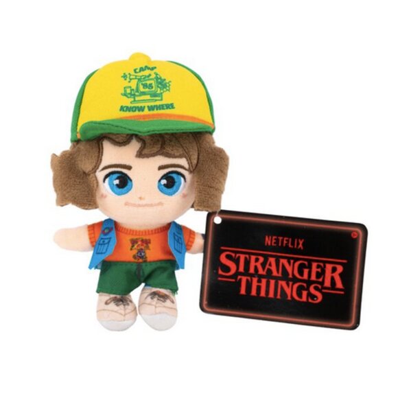 Stranger Things Dustin Henderson Chibi Plush 4 inch Mini Official Jazwares 2025 - Picture 3 of 4